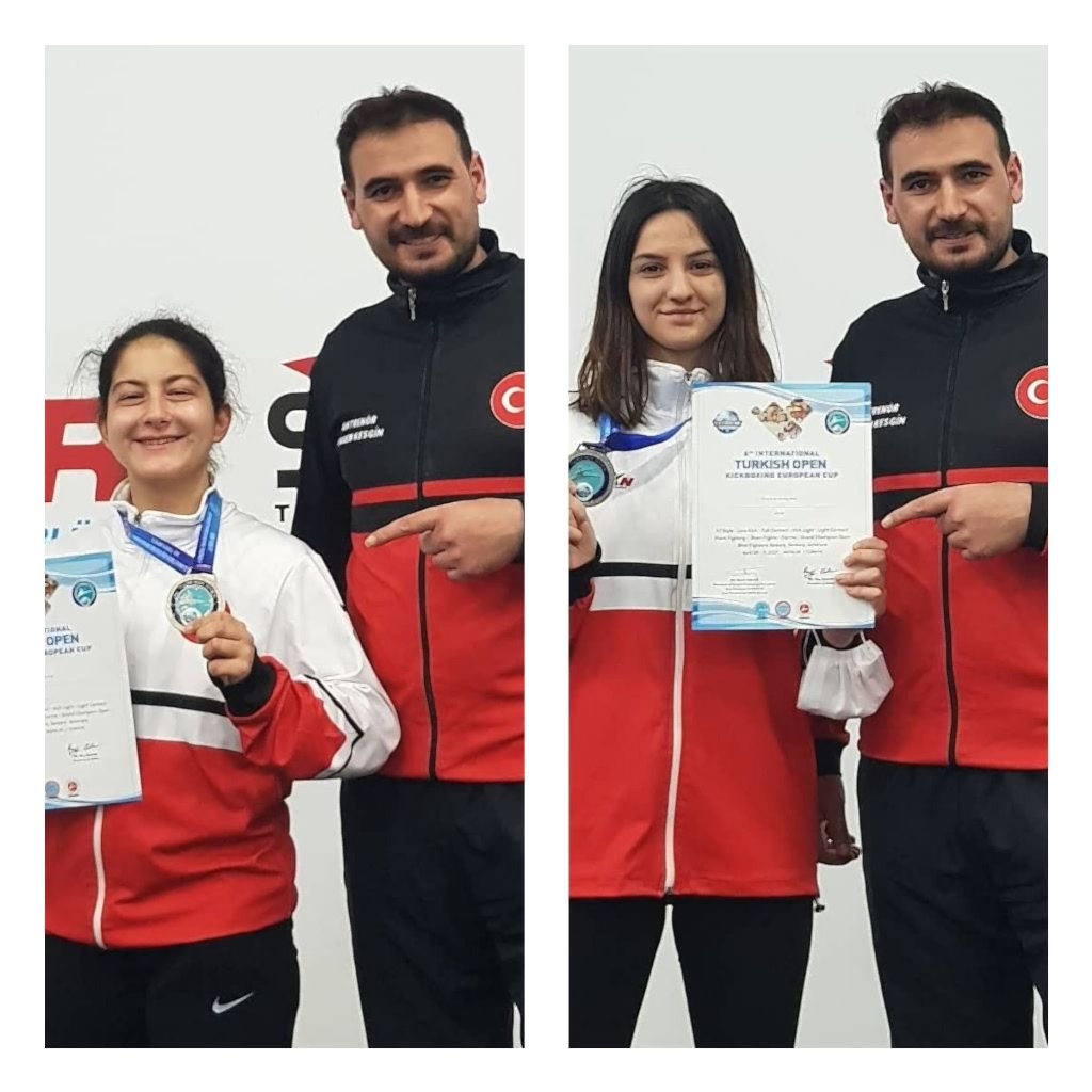 KÜBRANUR YILMAZ VE NİSA BÜKÜLMEZ  AVRUPA 2.Sİ