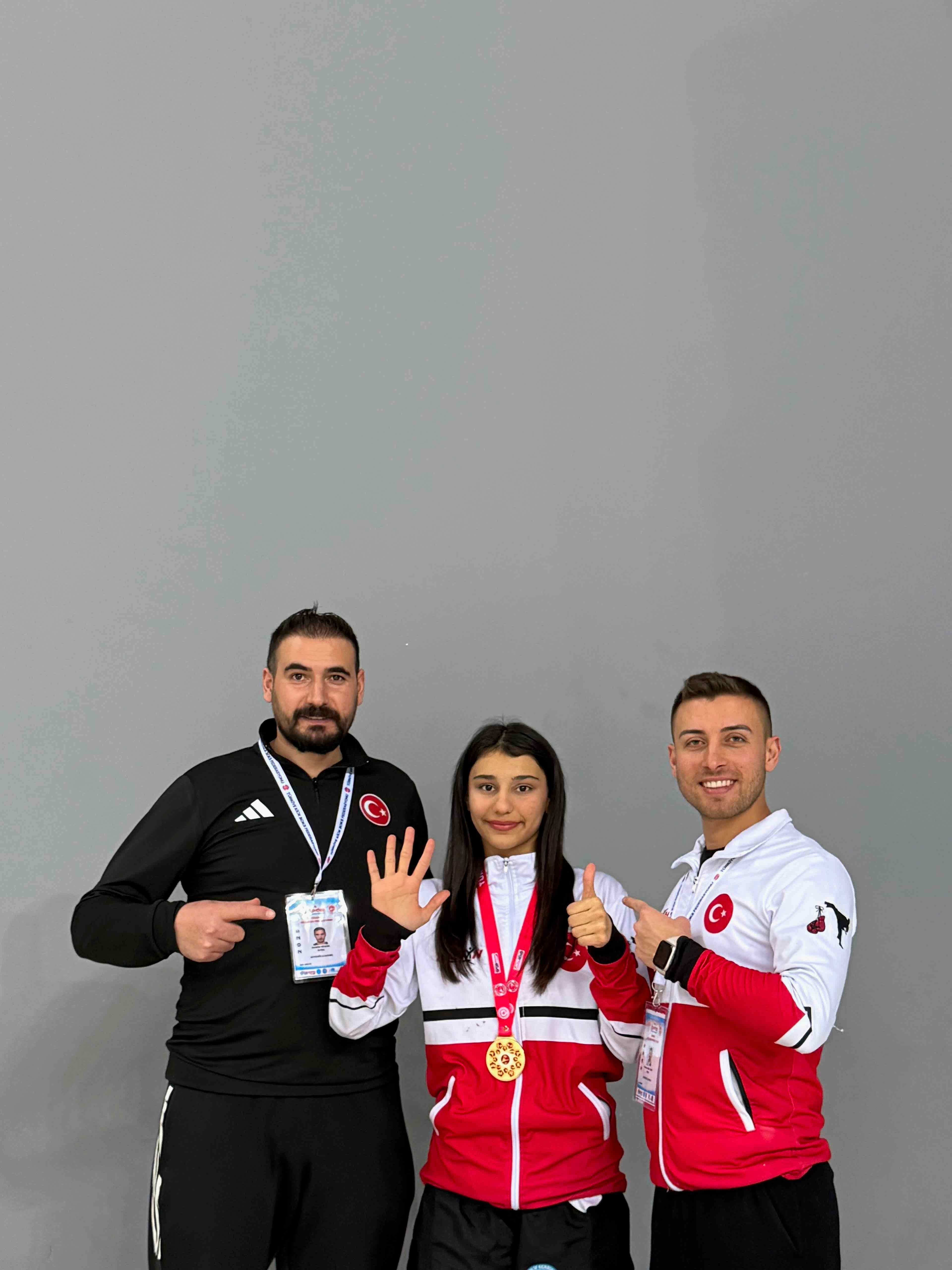 MİLLİ SPORCUMUZ BERİL ELÇİN BÜYÜKHATİPOĞLU TÜRKİYE ŞAMPİYONU (25-29 OCAK 2025 ANTALYA)